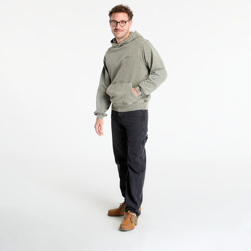 Daily Paper Dias Washed Hoodie Rosin Green