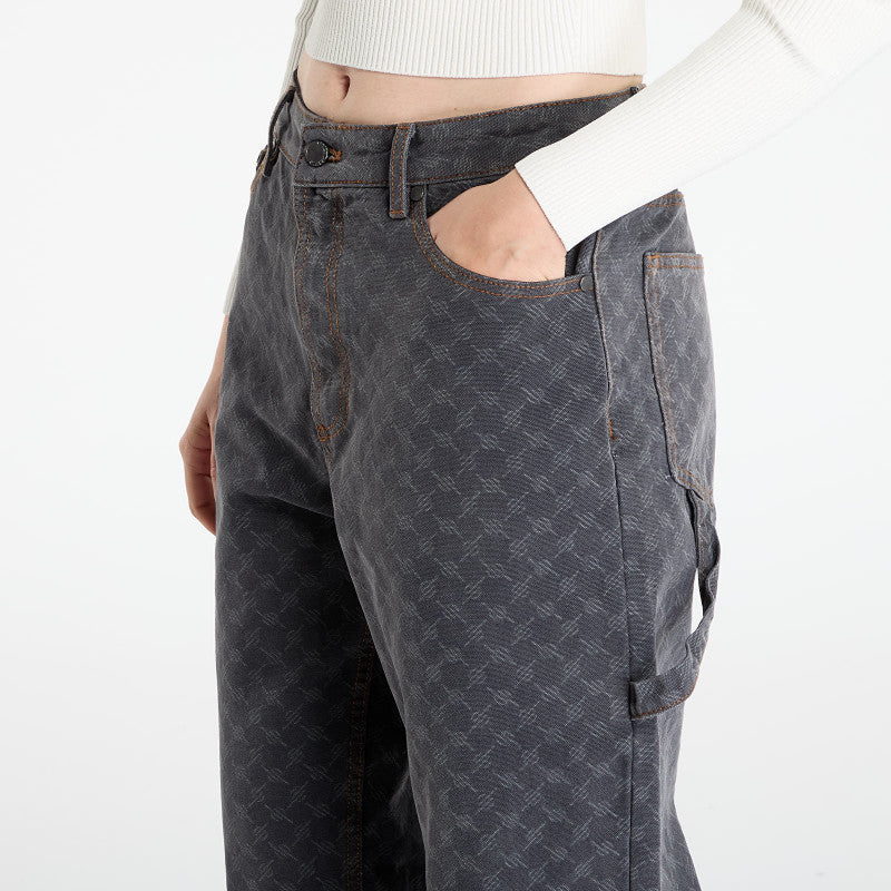 Daily Paper Monogram Workwear Amba Jeans Grey