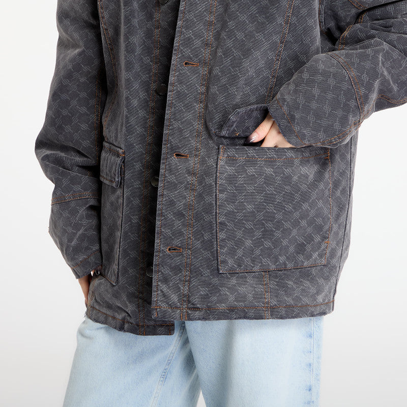 Daily Paper Monogram Workwear Jacket Grey