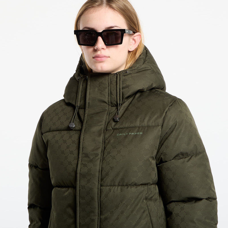 Daily Paper Monogram Puffer Jacket UNISEX Rosin Green