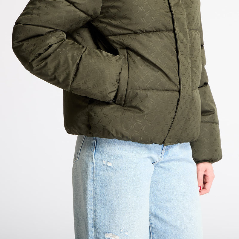Daily Paper Monogram Puffer Jacket UNISEX Rosin Green
