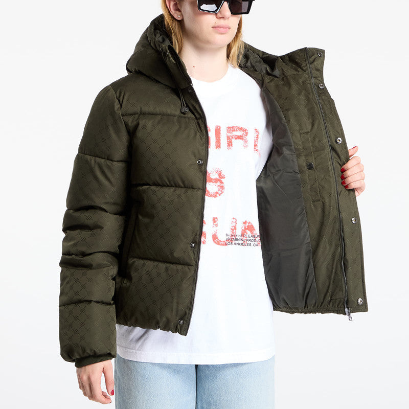 Daily Paper Monogram Puffer Jacket UNISEX Rosin Green