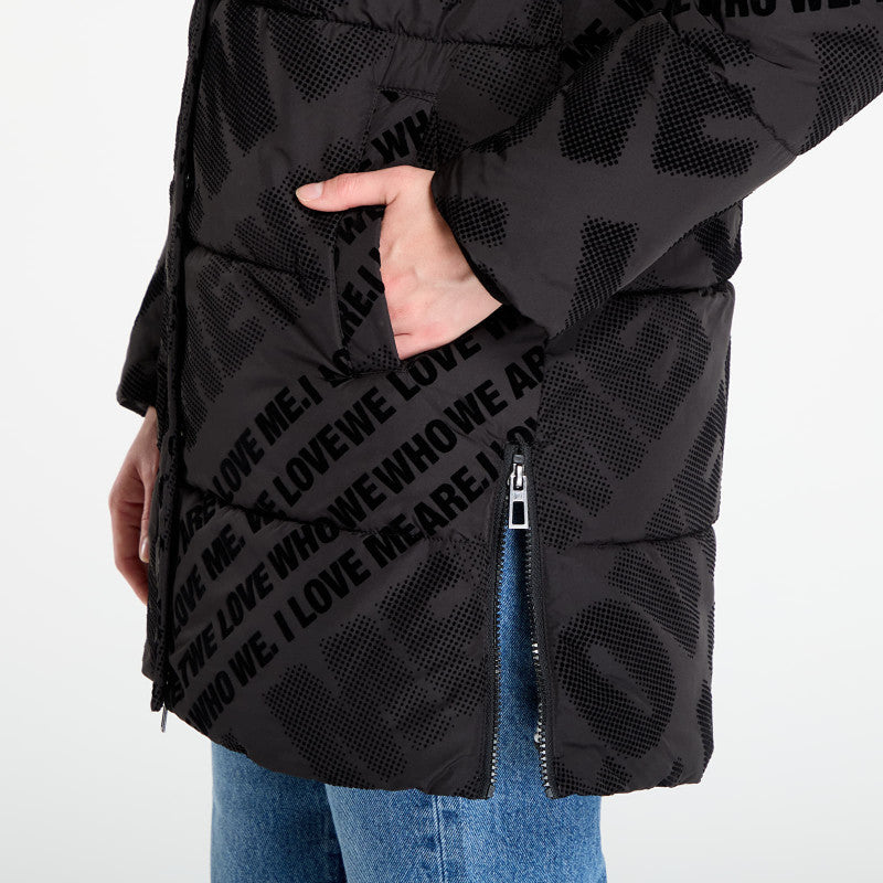 Desigual Cadera_Flock Jacket Black