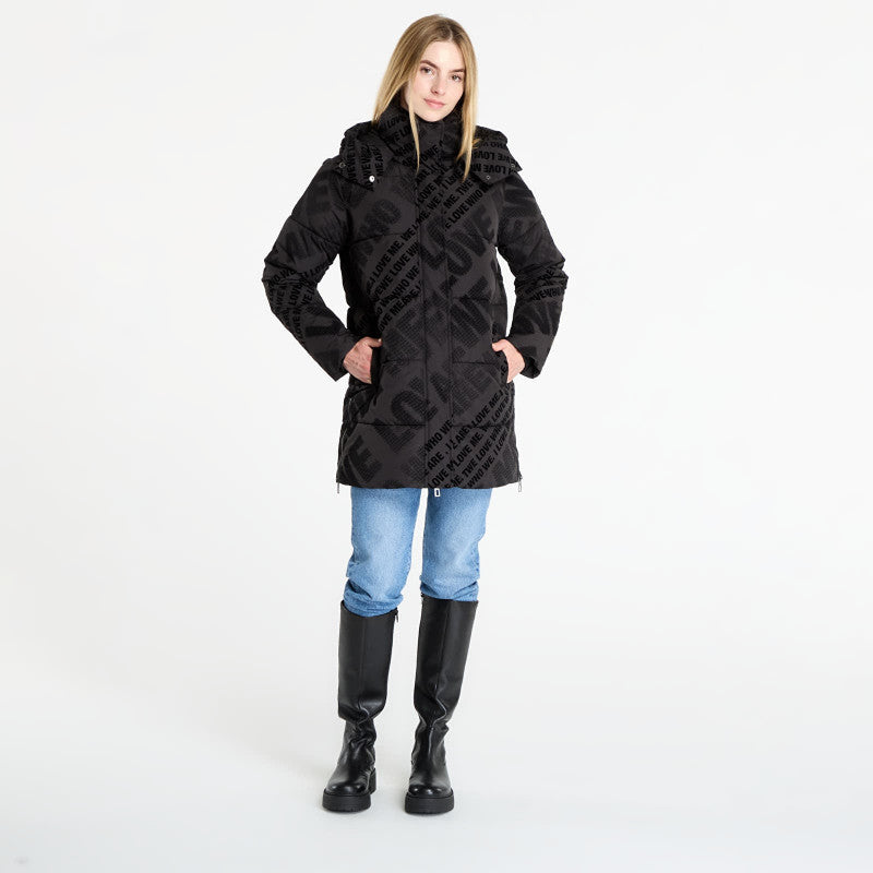 Desigual Cadera_Flock Jacket Black