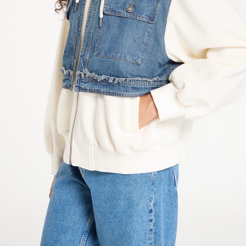 Desigual Trucker Jacket Cream
