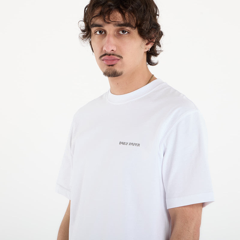 Daily Paper Snake Shield Ss Tee White