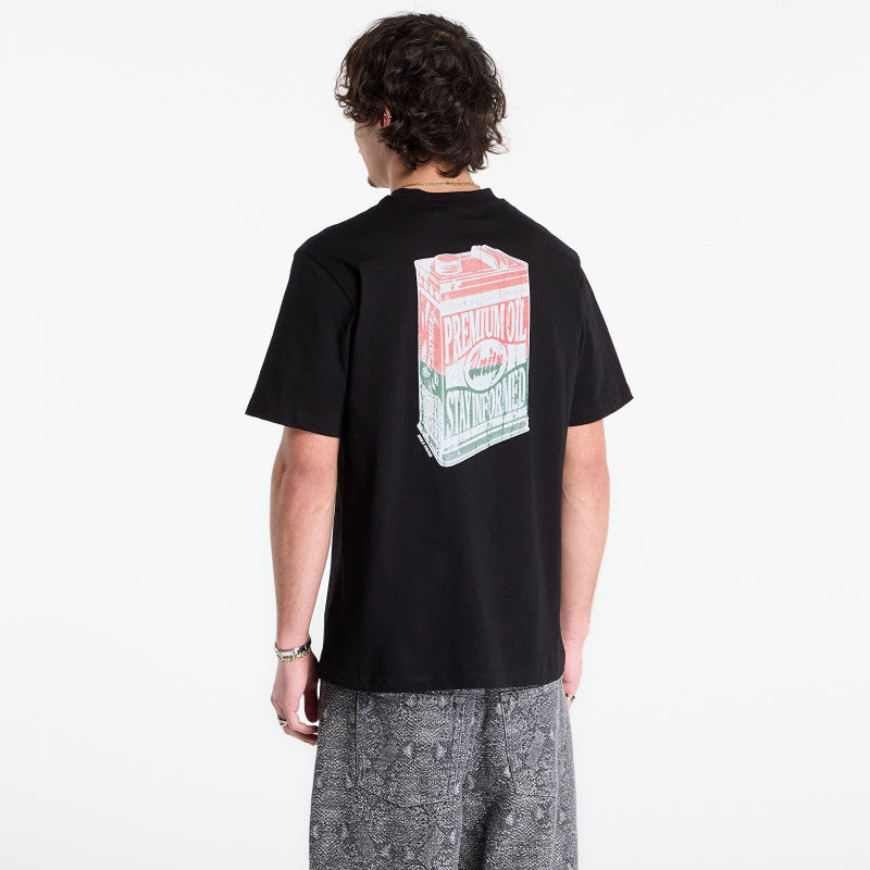 Daily Paper Oil Can Ss Tee Black