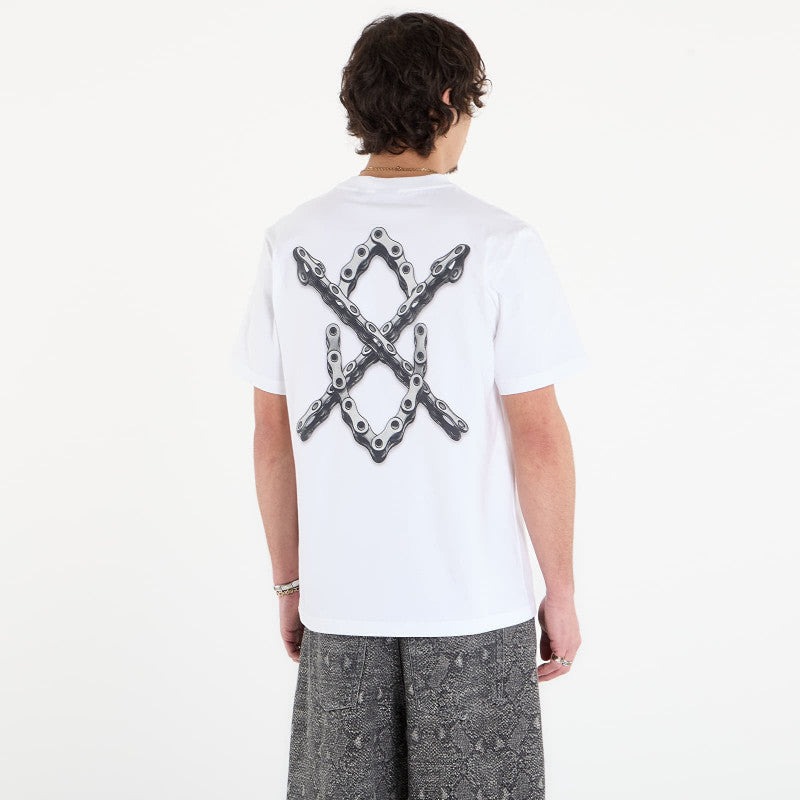 Daily Paper Chain Shield T-Shirt White