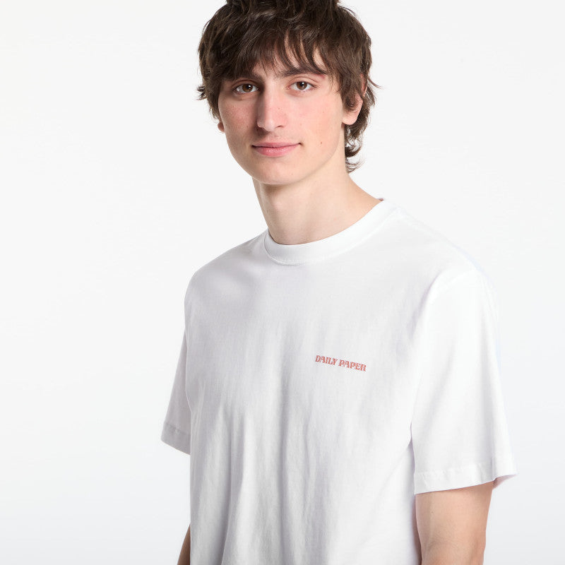 Daily Paper Safari Rally Ss T-Shirt White