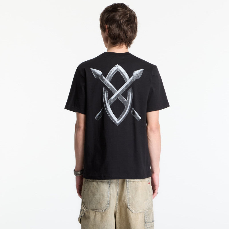 Daily Paper Metal Shield Ss T-Shirt Black