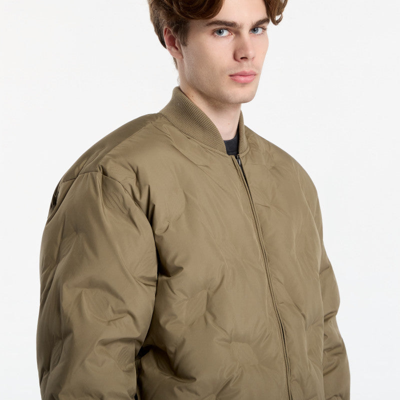 Daily Paper Ayan Monogram Puffer Jacket Army Green