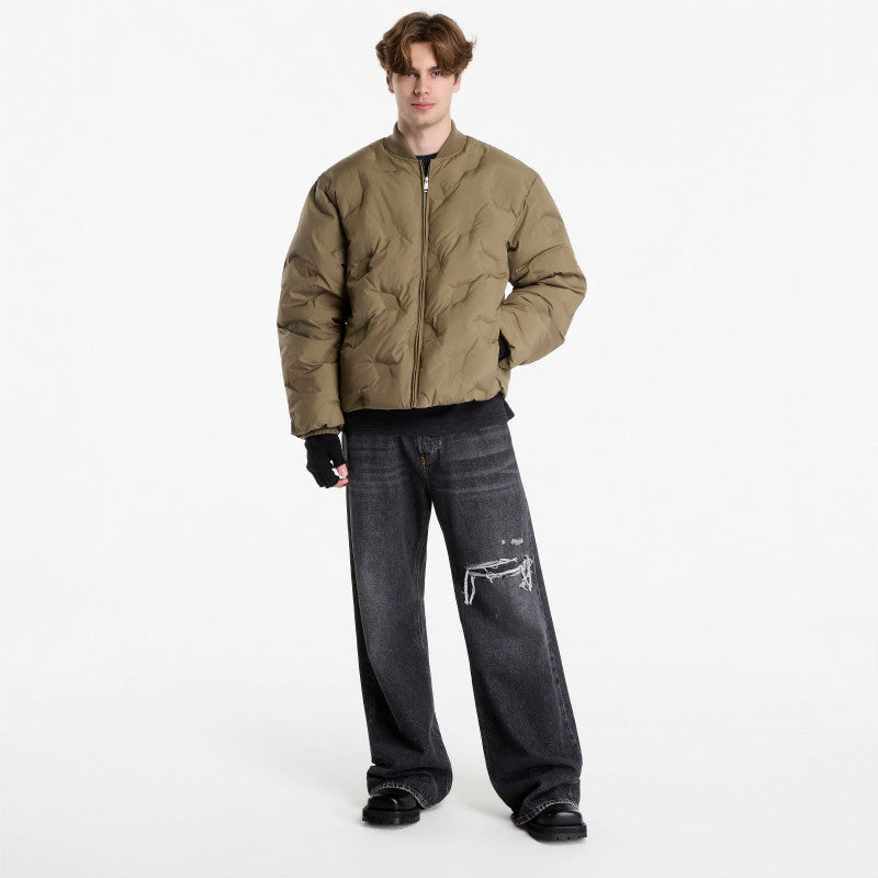 Daily Paper Ayan Monogram Puffer Jacket Army Green