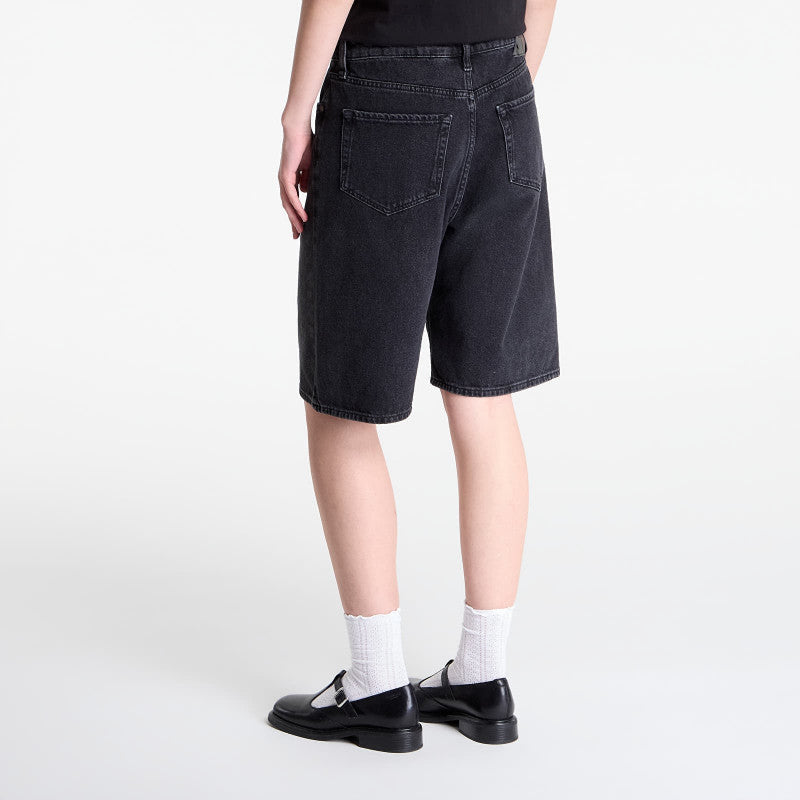 Daily Paper Laser Monogram Denim Shorts V2 Black