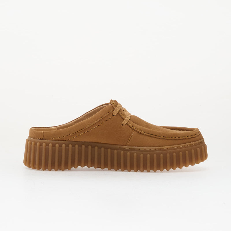 Clarks Torhill Mule Light Tan Nubuck