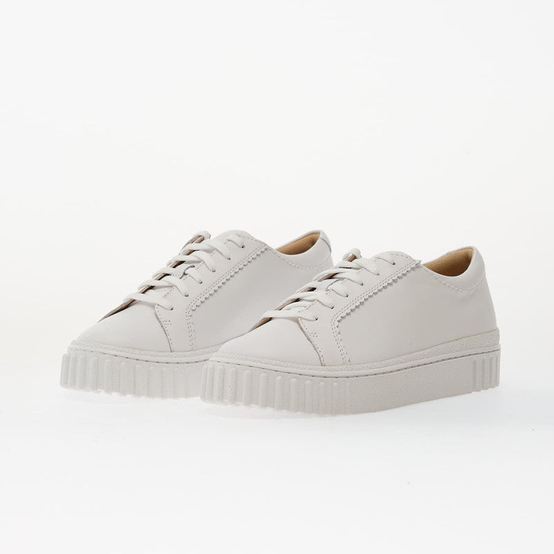 Clarks Mayhill Walk White Leather
