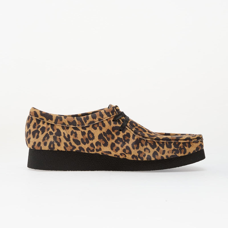 Clarks WallabeeEVOSh Leopard Suede