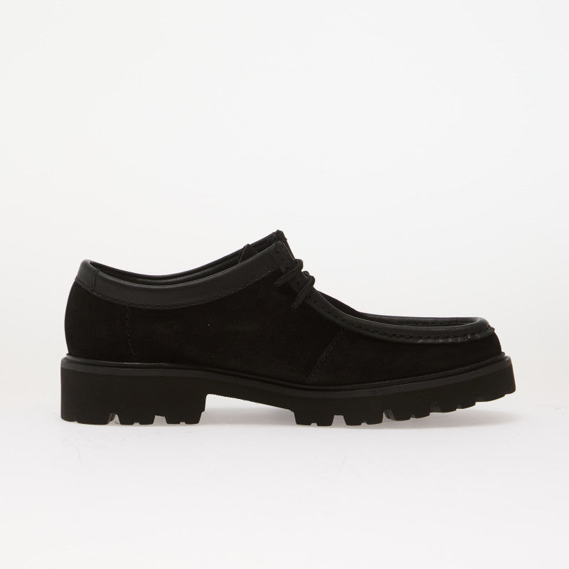 Clarks Cleyhill Seam Black Suede