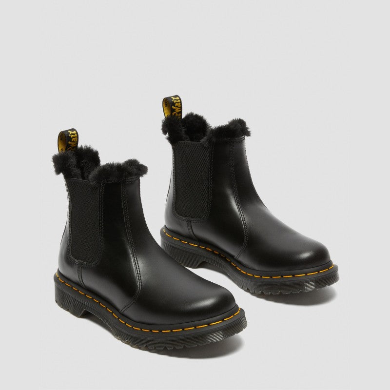 Dr. Martens 2976 LEONARE FAUX FUR Dark Grey Atlas 26332021
