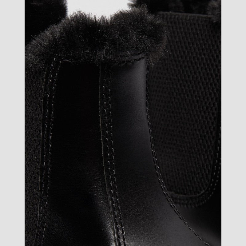 Dr. Martens 2976 LEONARE FAUX FUR Dark Grey Atlas 26332021