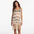 Sukienka Desigual Pareo Willow Beads White