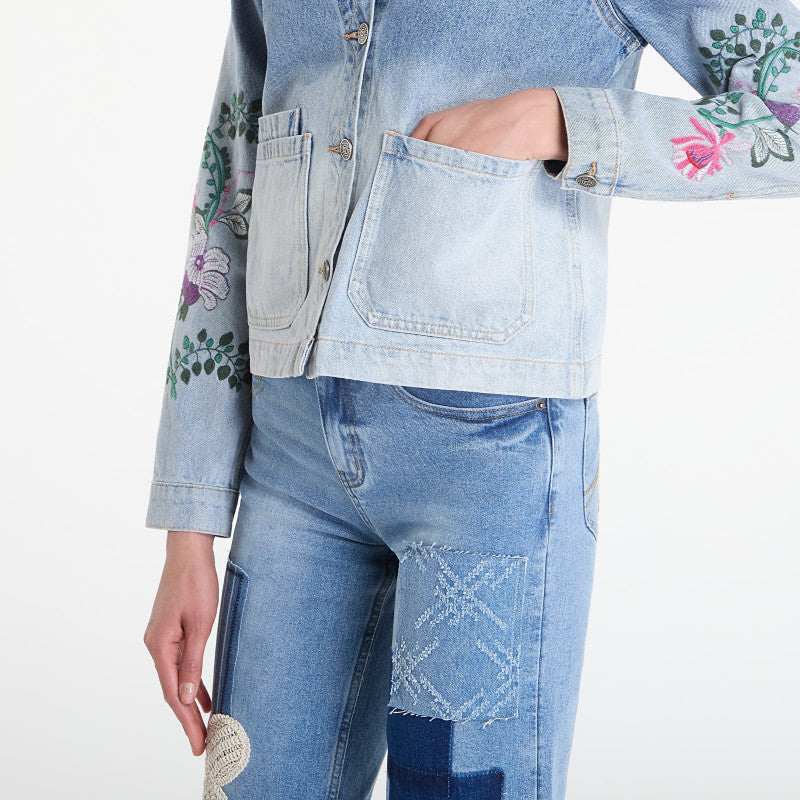 Desigual Chaq Dakota Coat Blue