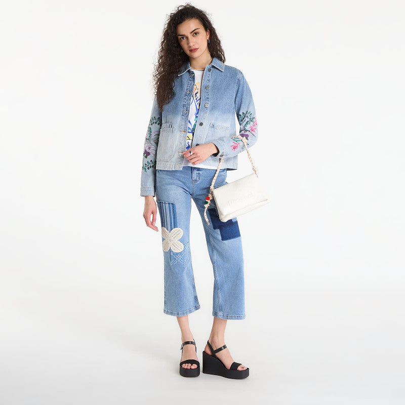 Desigual Chaq Dakota Coat Blue