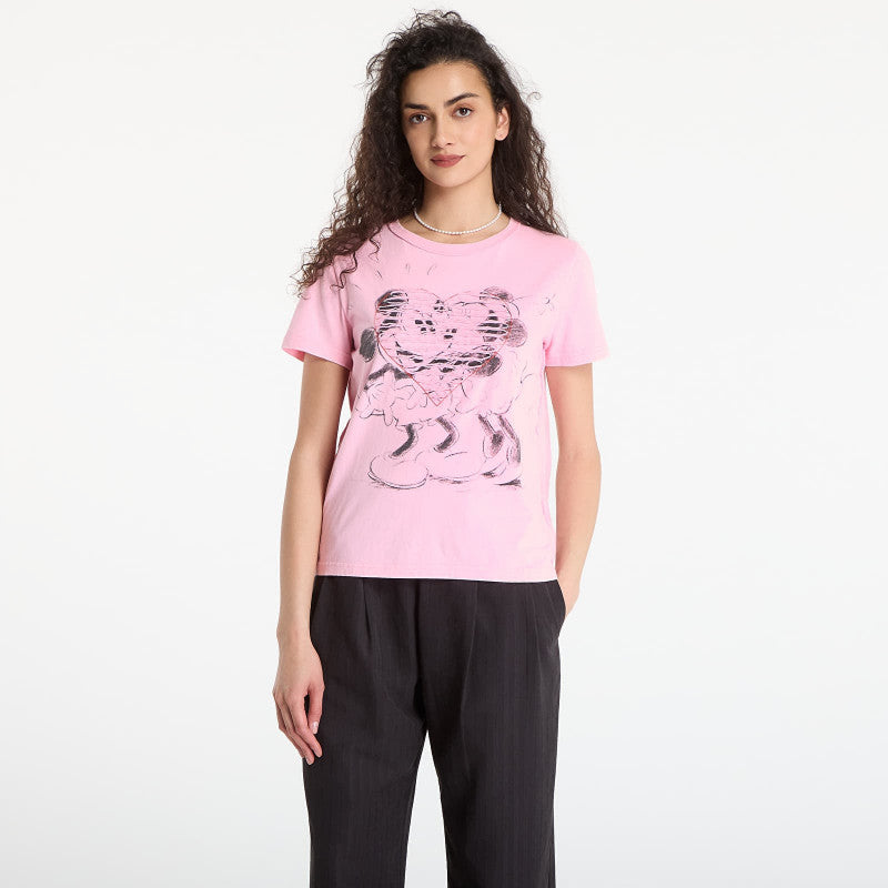 Desigual Ts Core Mickey T-Shirt Red