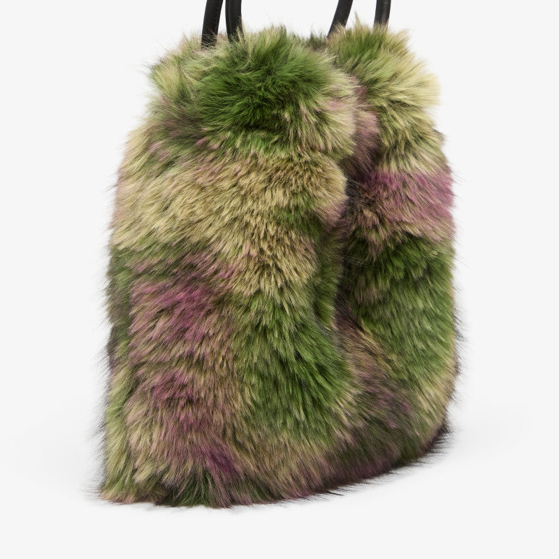 Desigual Camo Fur Lacroix Bag Green
