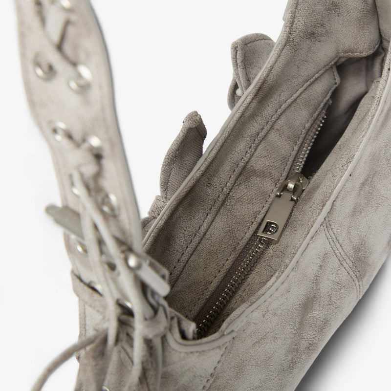 Desigual Nickel Haiti Mini Bag Dark Grey