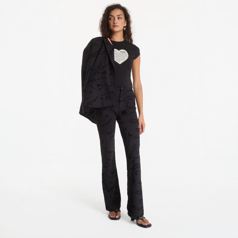 Desigual Michelle Trousers Black