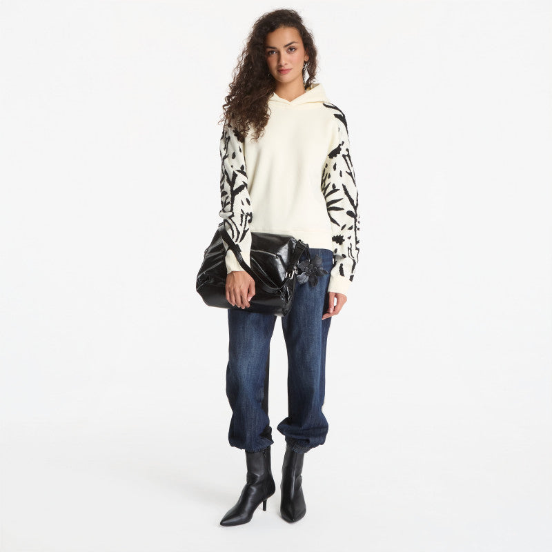 Desigual La Vida Es Chula Sweat White