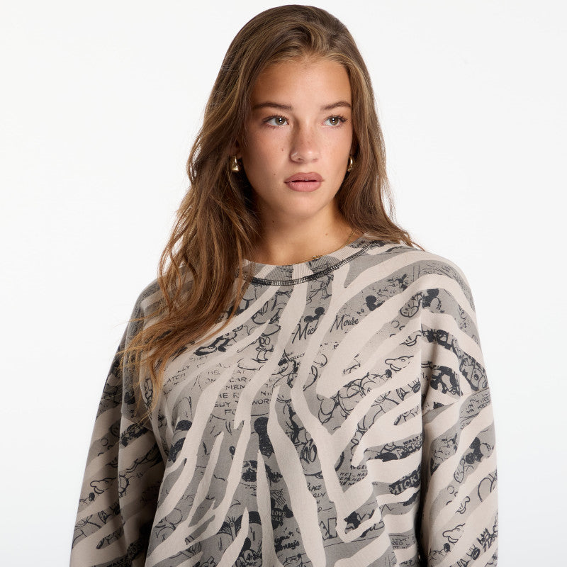 Desigual Mickey Sweat Black