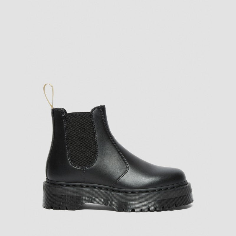 Dr. Martens 2976 VEGAN PLATFORM Black Felix Rub Off
