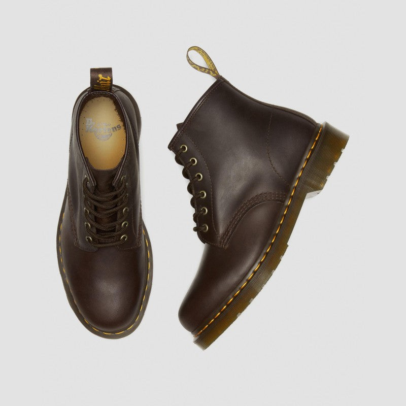 Dr. Martens 101 Dark Brown Crazy Horse