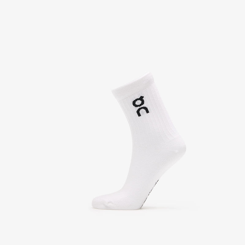 On Logo Sock High 3-Pack White