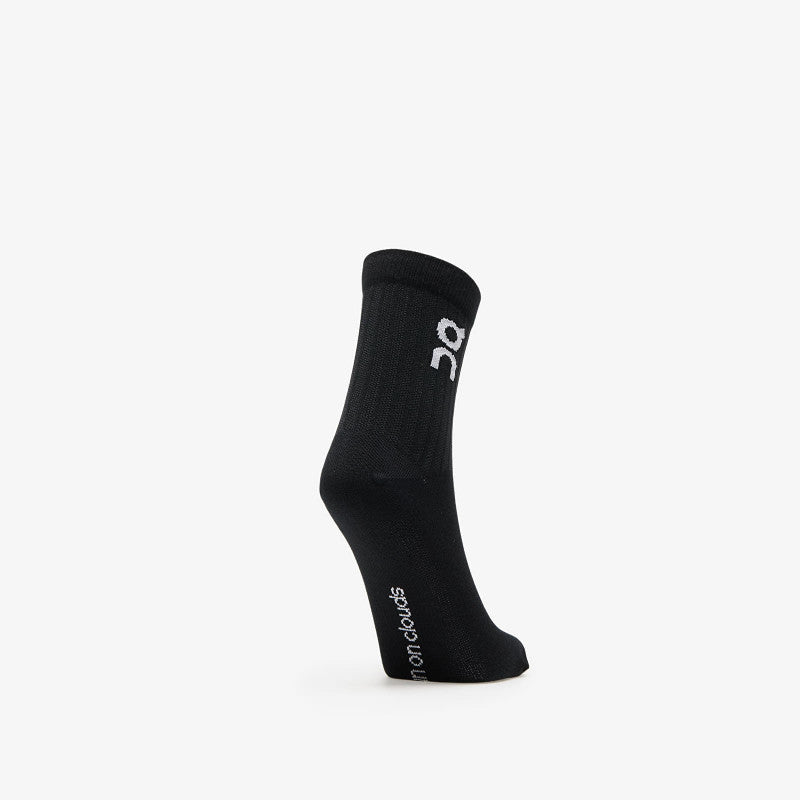 On Logo Sock High 3-Pack Black