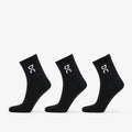On Logo Sock High 3-Pack Black