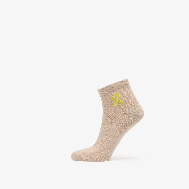 On Logo Sock Mid 3-Pack Desert/ Wash