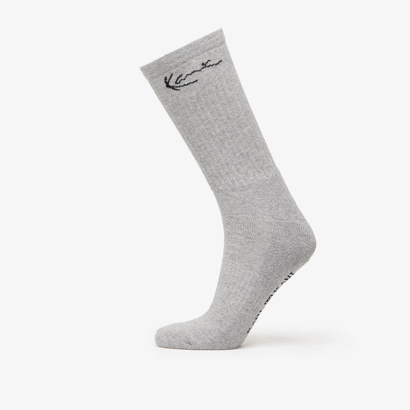 Karl Kani Signature Socks 3-Pack Black/ Grey/ White
