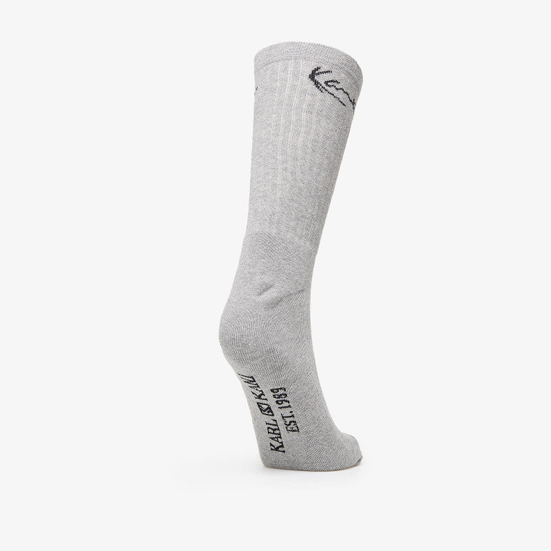 Karl Kani Signature Socks 3-Pack Black/ Grey/ White
