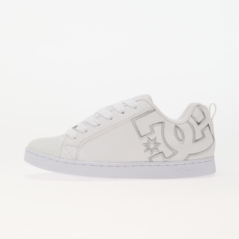 DC Court Graffik White/ Silver