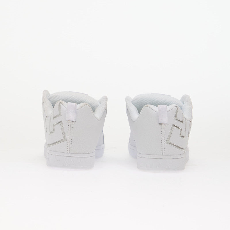 DC Court Graffik White/ Silver