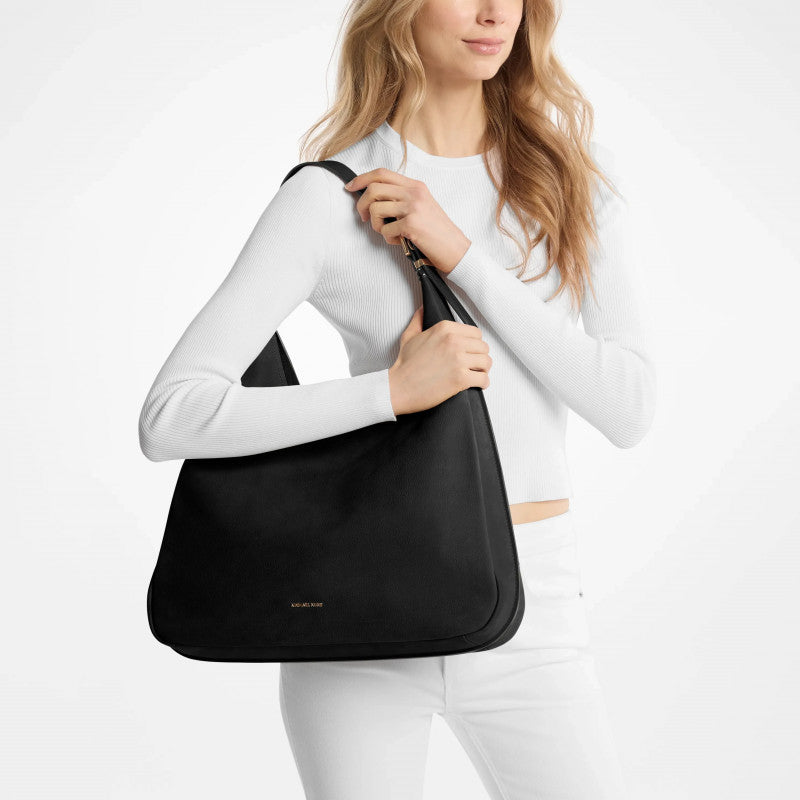 Michael Kors Lg Hobo Shoulder Black