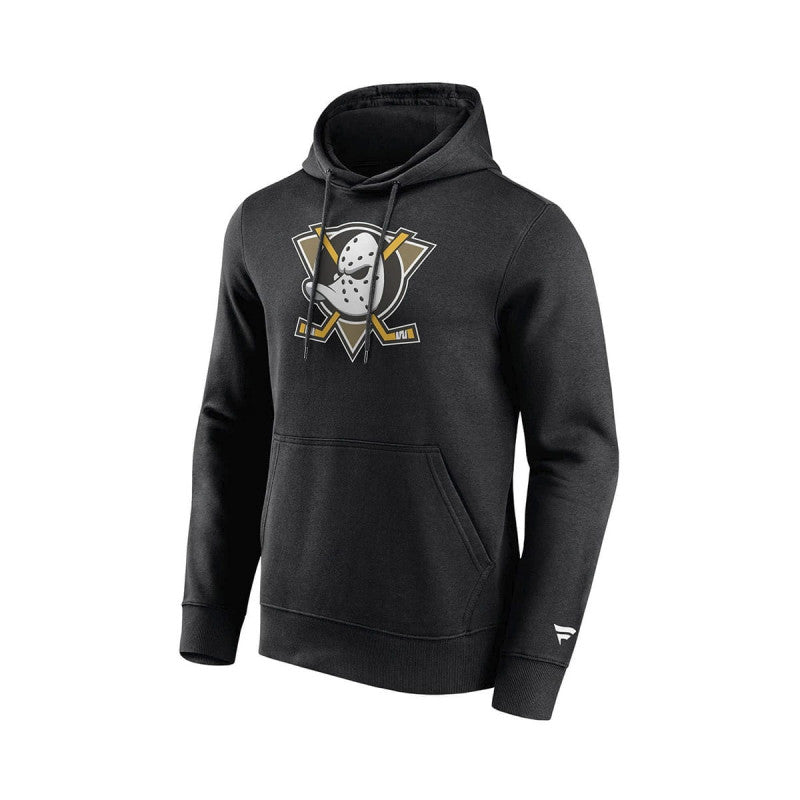 Fanatics NHL Sweatshirt Men's Primary Logo Graphic Hoodie Anaheim Ducks Black