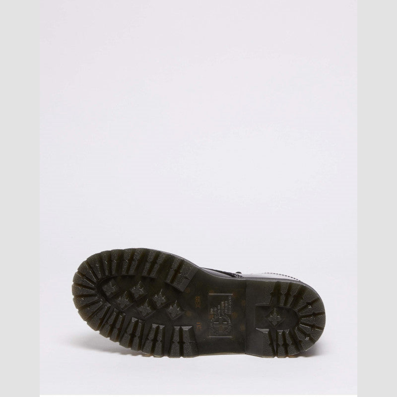 Dr. Martens Sinclair FL Black Buttero & Black Faux Sheepskin