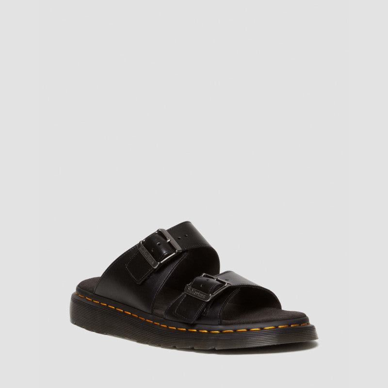 Dr. Martens Josef Slide Black Analine