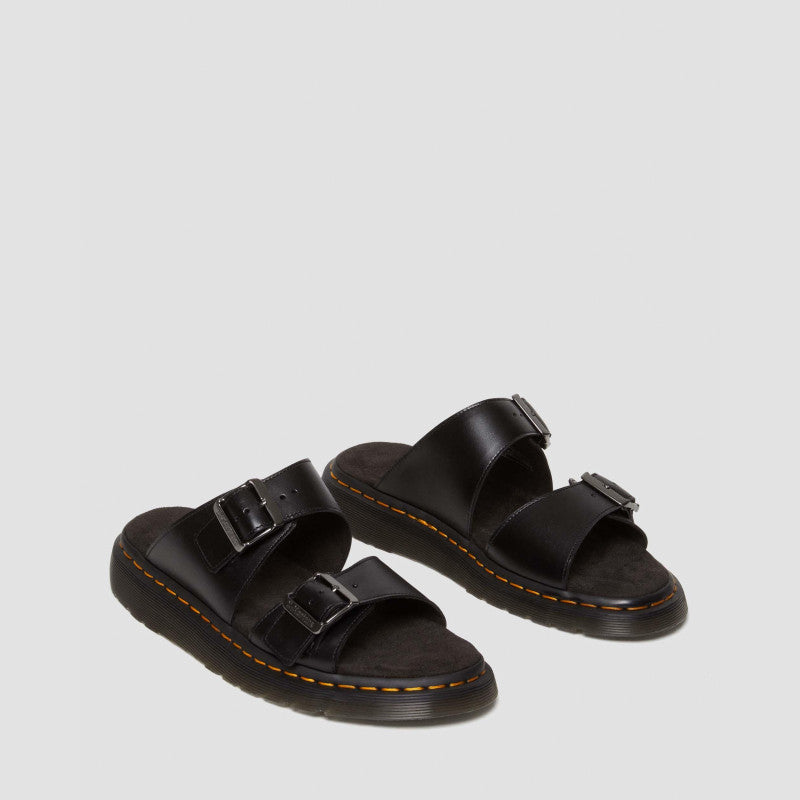 Dr. Martens Josef Slide Black Analine