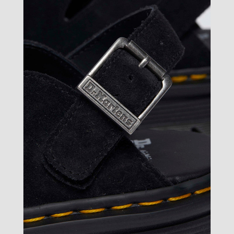 Dr. Martens ZEBZAG MULE Black EH Suede