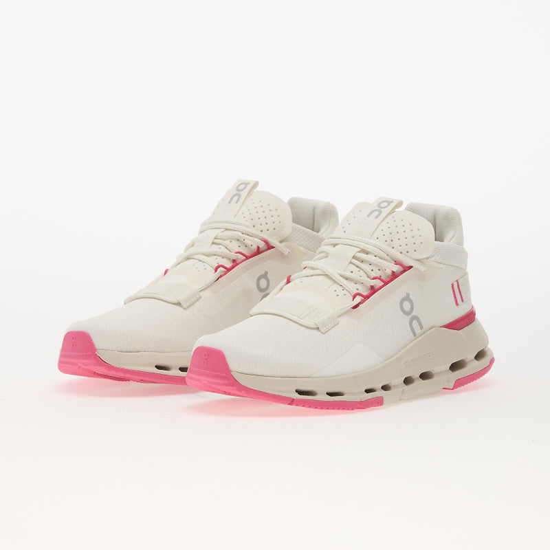 On Wmns Cloudnova 2 Ivory/ Pink