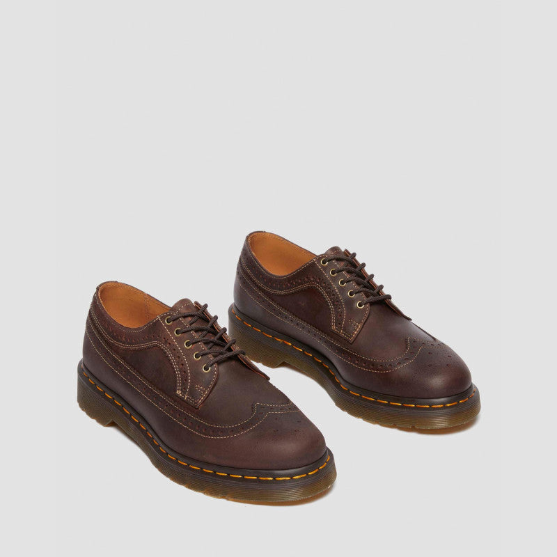 Dr. Martens 3989 YS Brogue Dark Brown Crazy Horse
